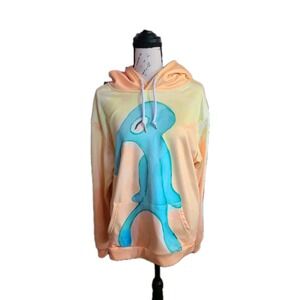 Bold & Brash Squidward Hoodie  Meme Art Graphic Pullover Sweatshirt Unisex